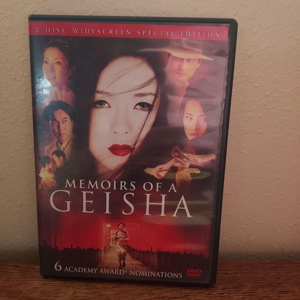 Memoirs of a Geisha (DVD, 2006, 2-Disc) Pre-Owned Tested Working Good Shape